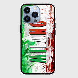 Чехол iPhone 13 Pro Флаг Италии - кляксы