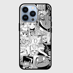 Чехол iPhone 13 Pro Да я паук и что с того pattern