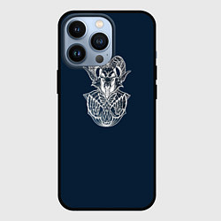 Чехол iPhone 13 Pro Баран Art Череп