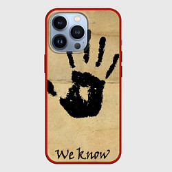 Чехол iPhone 13 Pro Скайрим - Мы знаем