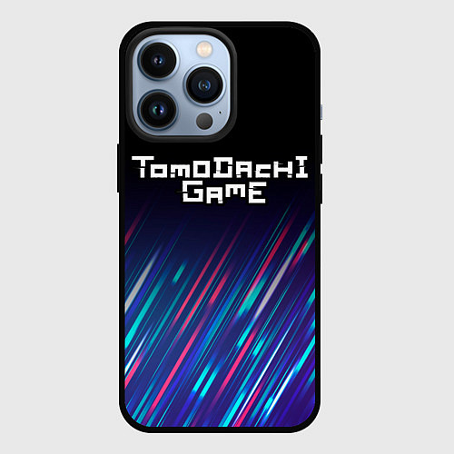 Чехол iPhone 13 Pro Tomodachi Game stream / 3D-Черный – фото 1
