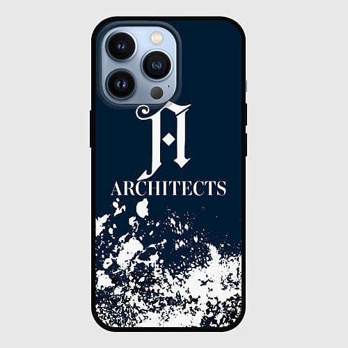 Чехол iPhone 13 Pro Architects - краска / 3D-Черный – фото 1