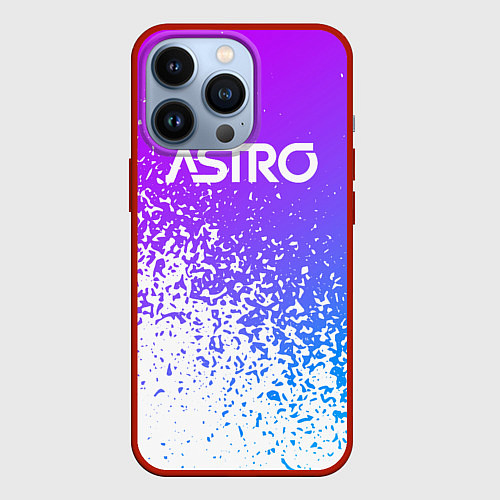 Чехол iPhone 13 Pro Astro neon / 3D-Красный – фото 1
