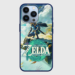 Чехол для iPhone 13 Pro The Legend of Zelda: Tears of the Kingdom Линк, цвет: 3D-тёмно-синий