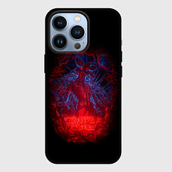 Чехол iPhone 13 Pro Stranger Things - monster