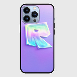 Чехол для iPhone 13 Pro Roblox gradient, цвет: 3D-черный