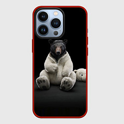 Чехол iPhone 13 Pro Медведь в костюме ростовой куклы