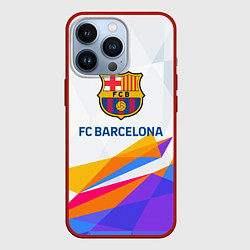 Чехол iPhone 13 Pro Barcelona цветные геометрии