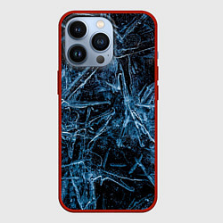 Чехол для iPhone 13 Pro Ледяная планета, цвет: 3D-красный