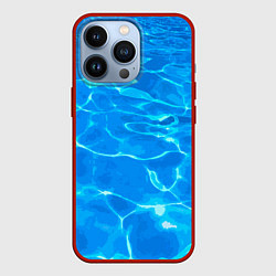 Чехол iPhone 13 Pro Абстрактные волны бассейна - текстура