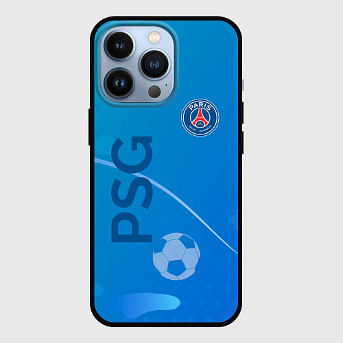 Чехол iPhone 13 Pro Psg абстракция спорт / 3D-Черный – фото 1