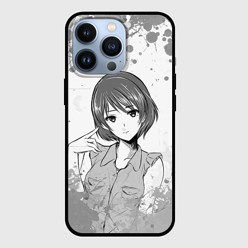 Чехол iPhone 13 Pro Rui Tachibana art / 3D-Черный – фото 1