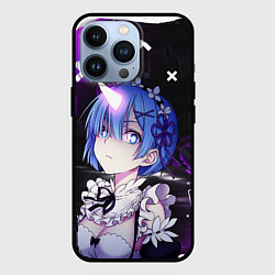 Чехол iPhone 13 Pro Rem - ReZero - Абстракция