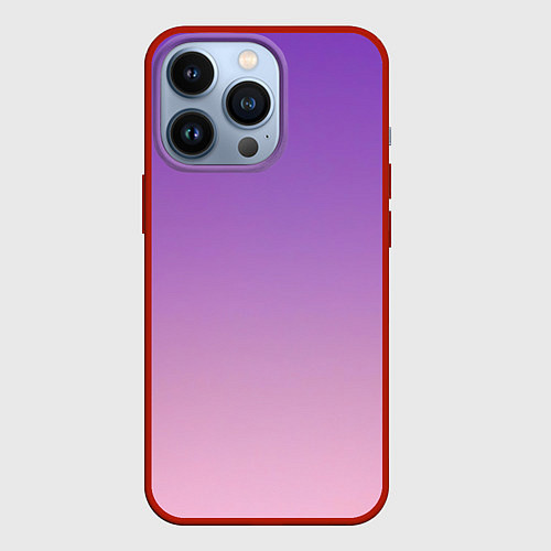 Чехол iPhone 13 Pro Раннее утро / 3D-Красный – фото 1