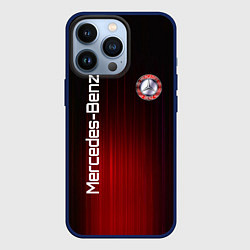 Чехол для iPhone 13 Pro Mercedes-Benz art, цвет: 3D-тёмно-синий