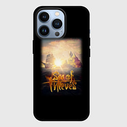 Чехол iPhone 13 Pro Sea of thieves корабль и остров