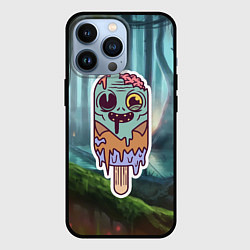 Чехол для iPhone 13 Pro Зомби - мороженое, цвет: 3D-черный