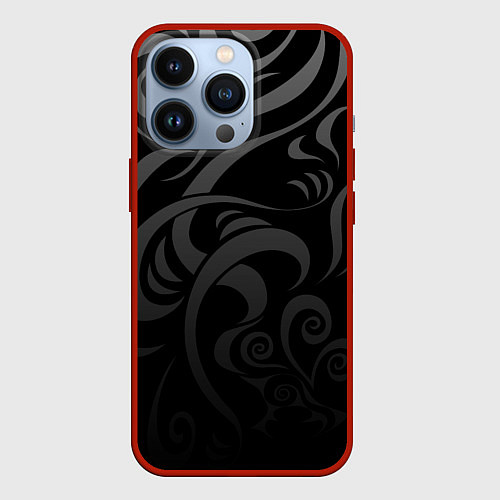 Чехол iPhone 13 Pro Team Valhalla - Токийские мстители / 3D-Красный – фото 1