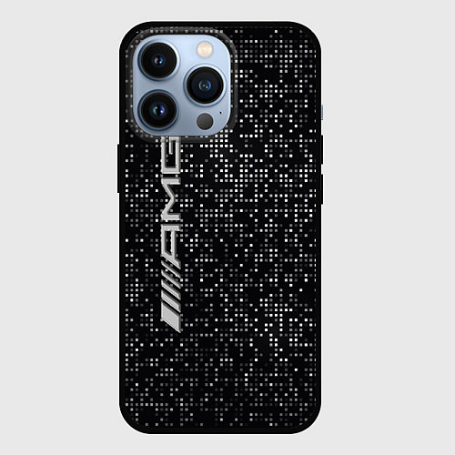 Чехол iPhone 13 Pro AMG - pattern - minimalism / 3D-Черный – фото 1