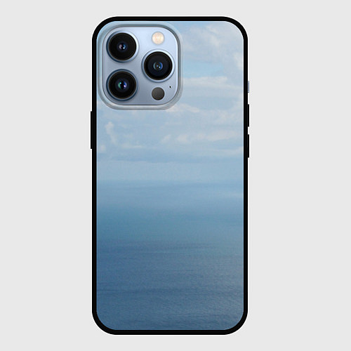 Чехол iPhone 13 Pro Крымское море / 3D-Черный – фото 1