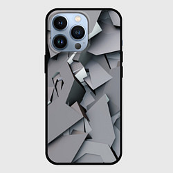 Чехол iPhone 13 Pro Металлическая хаотичная броня