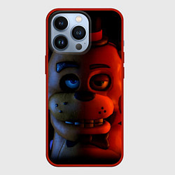Чехол для iPhone 13 Pro 5 ночей Фредди, цвет: 3D-красный