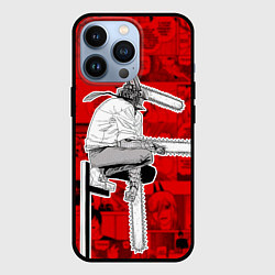 Чехол iPhone 13 Pro Человек- бензопила : Кадры манги