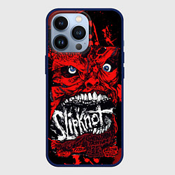 Чехол iPhone 13 Pro Slipknot red blood