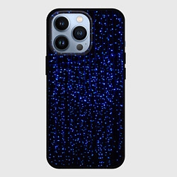 Чехол для iPhone 13 Pro Праздничные неоновые огоньки, цвет: 3D-черный