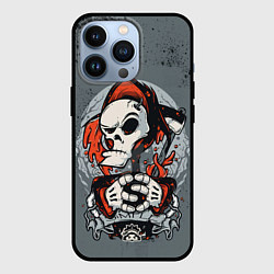 Чехол iPhone 13 Pro Slipknot Скелет