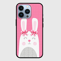 Чехол для iPhone 13 Pro Миссис кролик, цвет: 3D-черный
