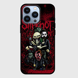 Чехол для iPhone 13 Pro Slipknot art, цвет: 3D-черный