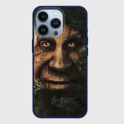 Чехол iPhone 13 Pro Дерево с лицом мем Мудрое дерево