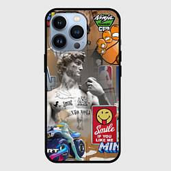 Чехол iPhone 13 Pro Gaming aesthetics - Art коллаж