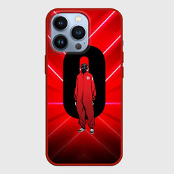 Чехол для iPhone 13 Pro Slipknot - 0, цвет: 3D-красный