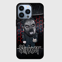 Чехол для iPhone 13 Pro Slipknot dark black, цвет: 3D-черный