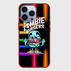 Чехол iPhone 13 Pro Zombie burgers - Pop Art