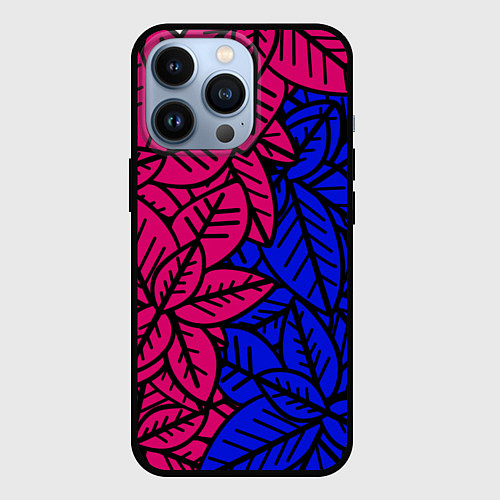 Чехол iPhone 13 Pro Flowers paradise / 3D-Черный – фото 1