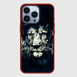 Чехол iPhone 13 Pro Голова царя-зверей льва