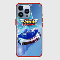 Чехол iPhone 13 Pro Team Sonic racing - hedgehog - speed