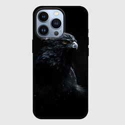 Чехол для iPhone 13 Pro Тёмный орёл, цвет: 3D-черный