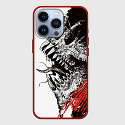 Чехол для iPhone 13 Pro Монстр внутри тебя, цвет: 3D-красный