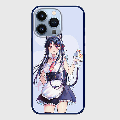 Чехол iPhone 13 Pro Сузуне Хорикита / 3D-Тёмно-синий – фото 1