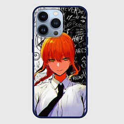 Чехол iPhone 13 Pro Макима в костюме - Человек бензопила