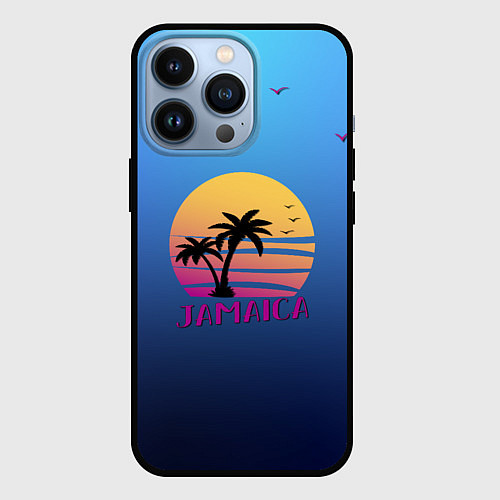 Чехол iPhone 13 Pro Jamaica / 3D-Черный – фото 1