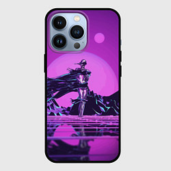 Чехол iPhone 13 Pro Фантазийный силуэт - vaporwave