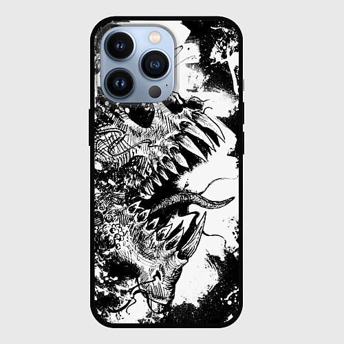 Чехол iPhone 13 Pro Демоны внутри тебя / 3D-Черный – фото 1