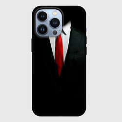 Чехол для iPhone 13 Pro Hitman, цвет: 3D-черный