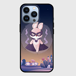 Чехол для iPhone 13 Pro Зайка маг, цвет: 3D-черный