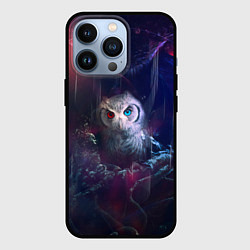 Чехол для iPhone 13 Pro Мистическая сова, цвет: 3D-черный